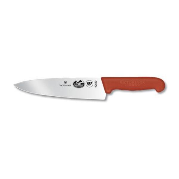 Victorinox 8 in Red Chef Knife 5.2061.20